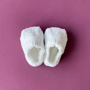 Ivory baptism shoes, baby lace shoes, baptism shoes, christening outfit
